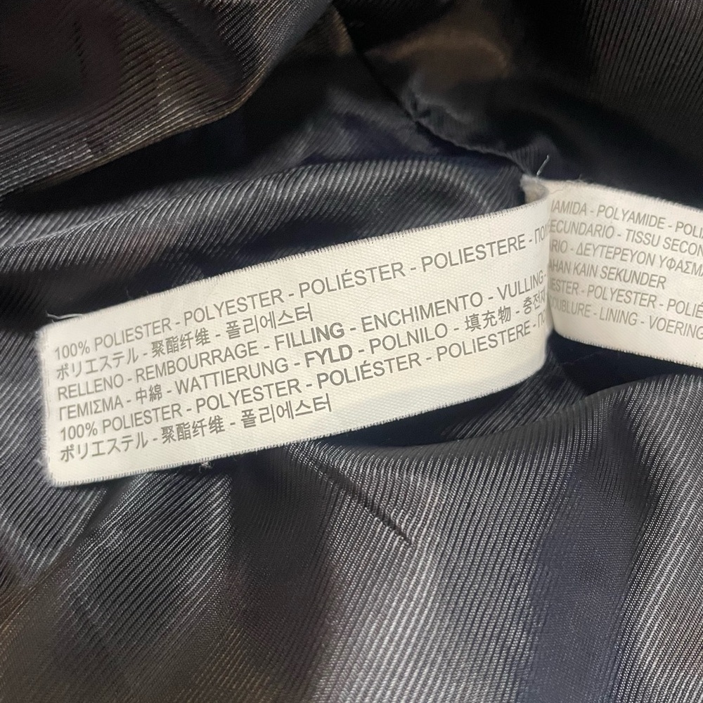 Zara Basic Navy Textured‎ Jacket - image 10